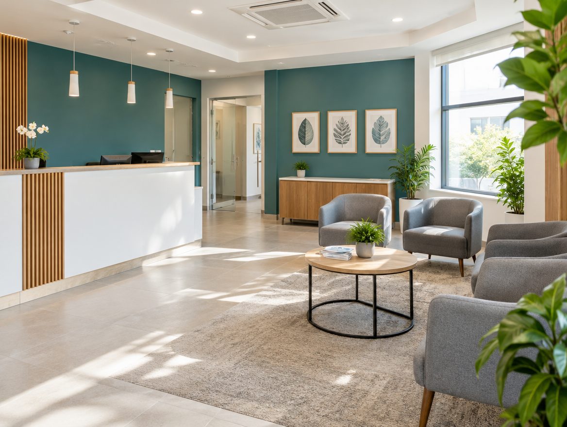 DENTİNOL polikliniği bekleme salonu